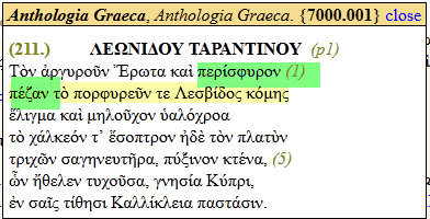 Machine generated alternative text: Anthologia Graeca, Anthologia Graeca. (7000.001) close (211.) AEΝNIAOY TAR4NTINOY ») Tςv&pyupoϋv “Epcorct icctμ aep{aηupov J rthZcrv tΰ topηupei3v te Aecij3ντoη icσp.rη Xtyjacc tccd iniAoi5xov iScΫ.σpoct TO X&.KEΣV t ιcozttpov ijκ ‘rv JtΐTV Tpt)thV GUYT%’CUTf1P, aϊtvov JCΪV, (5) cbv fiOeΐev wyoOaa, yvrjaνa Kϊitpt, iv acztc z{thiat Kcϋ.Xνicΐsw acta’rαatv.